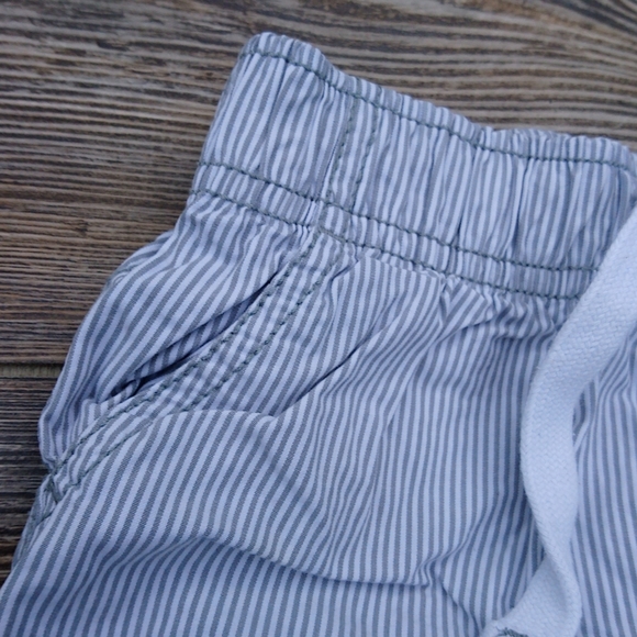 Striped Cozy Comfy Stretchy Shorts - Picture 2 of 6